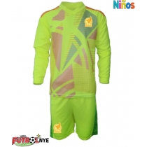 Camiseta México Portero Visitante Equipación para niños Copa America 2024 manga larga (+ pantalones cortos)